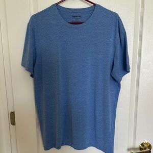 Express Men's Blue T-Shirt Size XL